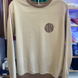 Sudadera sin capucha Freedom beige